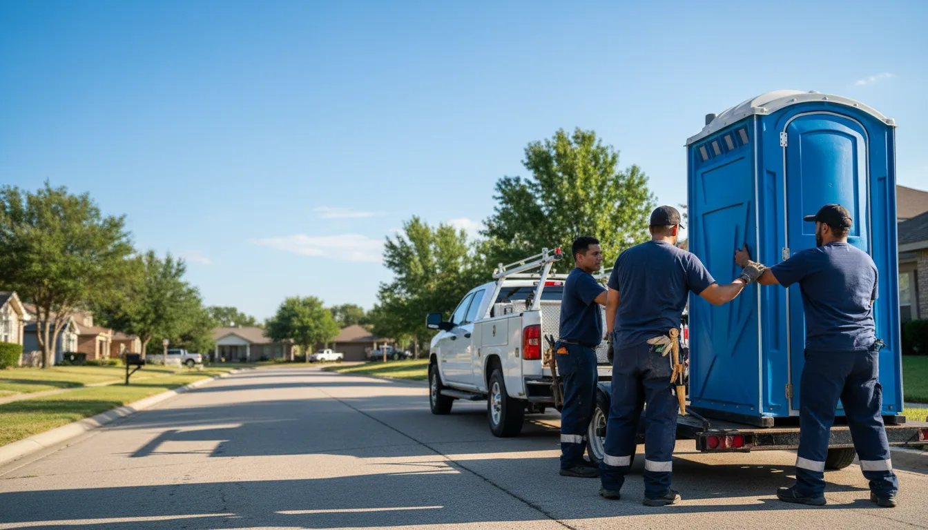 Portable Toilet Rental in Mansfield, LA near me